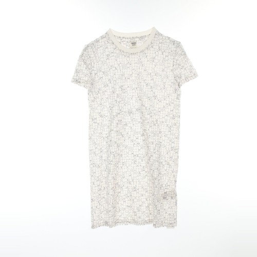 HERMÈS 【Abito】HERMES BOL AU CARRE Vestito Cotone Bianco Nero Hermes