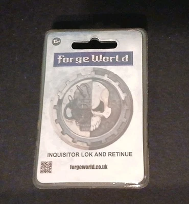Inquisitor Solomon Lok & Retinue Forgeworld Warhammer 40k Games Workshop OOP NIB - Image 1 of 2