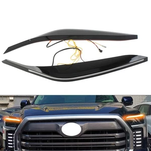 LED Headlight Daytime Running Turn Signal Lamp For Toyota Tundra Sequoia 22-23 - Picture 1 of 16