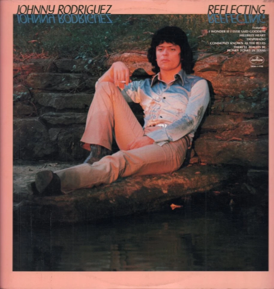 Johnny Rodriguez Reflecting LP vinyl USA Mercury 1976 with company inner sleeve - Image 1 of 4