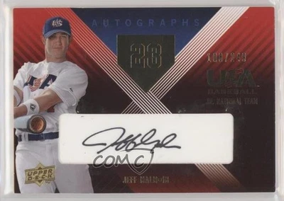 2008 USA Baseball National Teams Junior Team Black Ink /249 Jeff Malm #UE-9 Auto - Image 1 of 2