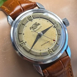 Vintage ENICAR ULTRASONIC Seapearl Herren Handaufzug Uhr 50er Jahre - Bild 1 von 20