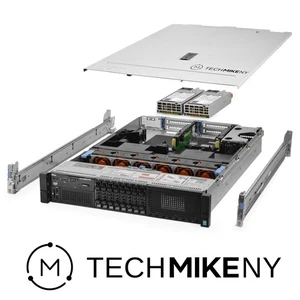 Dell PowerEdge R730 Server 2x E5-2630v4 2,20Ghz 20-Core 128GB RAM 8x Caddies VM - Bild 1 von 5