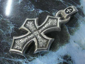 Bill Wall Leather BWL C Cross Pendant #0508 - Picture 1 of 5