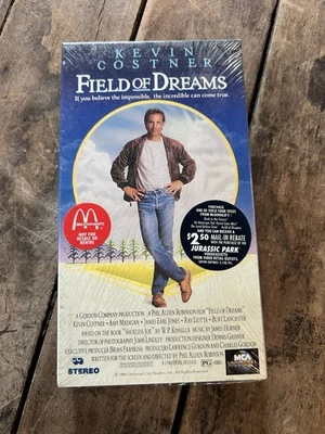 Field Of Dreams - VHS Movie NOS Sealed (1989) - Starring Kevin Costner - Image 1 of 4