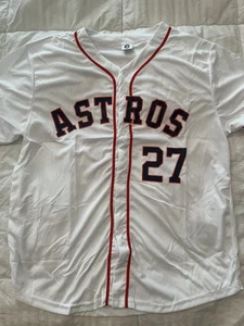Houston Astros Jose Altuve "Tuve" Player Nickname Jersey: XL SGA 08/29 - Picture 1 of 2