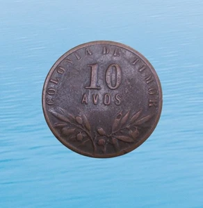 PORTUGUESE TIMOR 10 AVOS 1951 KM 5 #5693# - Picture 1 of 2