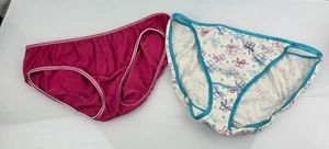 Cacique Lane Bryant Plus Panties Set of Two Size 18/20 String Hipster READ - Picture 1 of 5