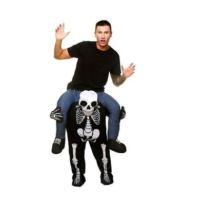 Déguisement homme Oktoberfest femme bavaroise porté épaule dos cochon Ride Me Party - Photo 1/4