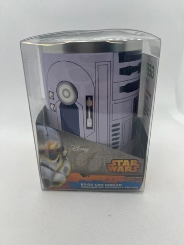 STAR WARS R2-D2 Washington Nationals Koozie 2015 Can Cooler $4.00 Shipping Cover