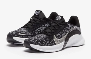 NIKE W SUPERREP GO 3 CASI NUEVO FK FLYKNIT EN NEGRO REINO UNIDO 5,5 EUR 39 DH3393-010 - Imagen 1 de 5