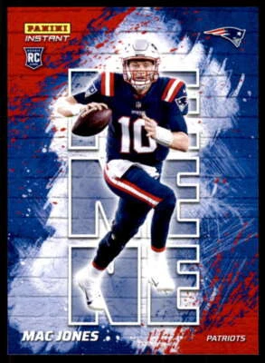 Mac Jones 2021 Panini Instant My City #MC22 Patriots - Image 1 of 2