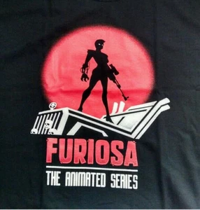 Furiosa Mad Max batman Animated Series mash-up T-shirt War Rig - Picture 1 of 2