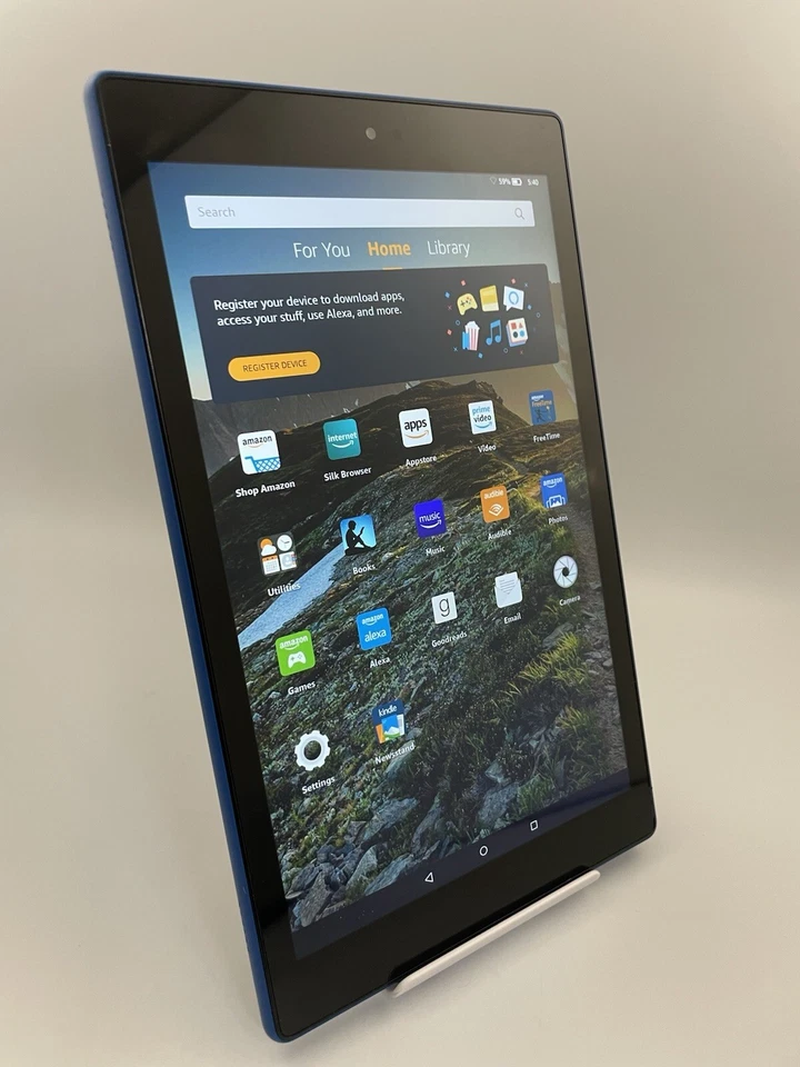 Amazon Fire HD 10 7th Gen SL056ZE 10.1" 32GB Wi-Fi Blue 1080p Full HD Tablet - Image 1 of 4