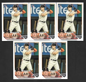 (5X) 2023 Topps Serie 1 STEELE WALKER RADIOCONTROL Lote de 5 Tarjetas -GIGANTES DE SAN FRANCISCO- #264 - Imagen 1 de 1