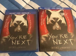 You’Re Next Blu Ray + DVD + SLIPCOVER!! New And Sealed!! - Picture 1 of 6