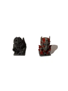 2014 Hasbro Transformers Optimus Prime Megatron Mini Figure 3D Collector Lot o 2 - Picture 1 of 5