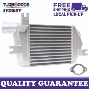 Upgrade Aluminium 60mm Intercooler+Gasket For Mitsubishi Triton MN 4D56 2.5L - Foto 1 di 13