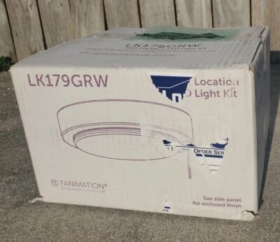 Fanimation Fans LK179GRW Accessory - 18W 1 LED Dimmable Light Kit-3 Inches Tall - Image 1 of 4