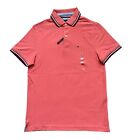 NWT Tommy Hilfiger Men's Wicking Performance Pique Solid Short Sleeve Polo Shirt