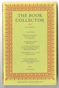 1970 THE BOOK COLLECTOR, Volume 19:3, Melville, Papal Briefs, Forbes Library + - Picture 1 of 2
