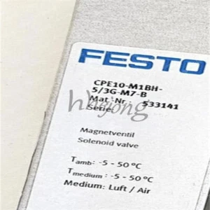 1PCS NEW FESTO CPE10-M1BH-5/3G-M7-B 533141 Solenoid Valve - Bild 1 von 5