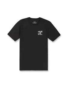 Volcom V Entertainment X Pepper Short Sleeve T-Shirt Black - Picture 1 of 2