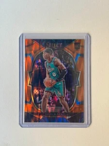 2022-23 Panini Select Jalen Duren Rookie RC Concourse Orange Pulsar Prizm #98 - Imagen 1 de 2