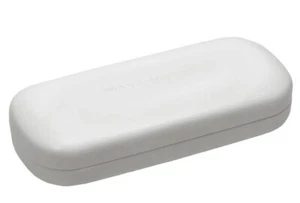 Marc Jacobs Authentic White Hard Eyeglass Case Syn.Leather 6"Inch Lx 2.5"W x 1"H - Picture 1 of 1