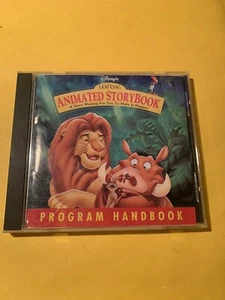 Disney Animated Storybook The Lion King (CD, 1994) PC Windows or Mac - Picture 1 of 4