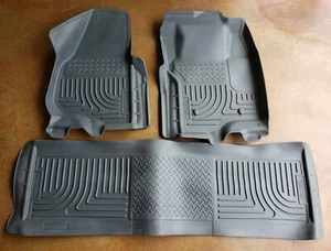 Tapetes Husky Liners WeatherBeater 98712 2011-2012 serie Ford SuperDuty - Imagen 1 de 3
