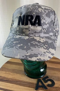 NUEVO SIN ETIQUETAS NRA NATIONAL RIFLE ASSOCIATION DIGITAL CAMUFLAJE SOMBRERO AJUSTABLE ¡¡NUNCA USADO!! A5 - Imagen 1 de 3