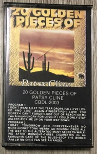 Patsy Cline 20 Golden Pieces Of Patsy Cline -2003 Quicksilver Records Cassette - Picture 1 of 6