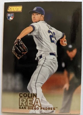 COLIN REA 2016 Topps Stadium Club GOLD #188 Rookie RC San Diego PADRES - Image 1 of 2