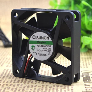 SUNON KDE1206PHV2 fan 60*60*15mm 2pin 12V 1.0W - Picture 1 of 1