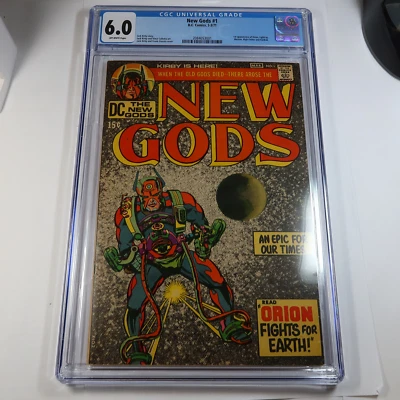CGC 6.0 1971 Marvel Comics 2-3/71 | New Gods #1 1st Orion Lightray Metron 43138M - Image 1 of 4