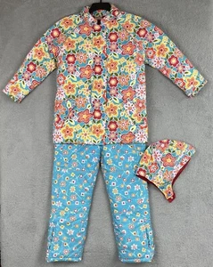 Hanna Andersson Puffer Parka Coat & Snow Bibs Overalls Set Size 150 (Girls 12) - Picture 1 of 24
