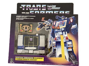 Transformers Decepticon Communicator Soundwave & Condor Cassette: Bazzsaw - Imagen 1 de 5