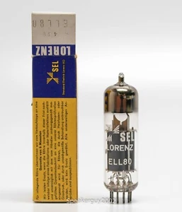 Lorenz SEL - Valvo 6HU8 ELL80 Vacuum Tube / C41 / KT3 - Picture 1 of 3