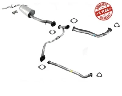 Sistema de escape compatible con Nissan Frontier 3,3 L V6 2000 con emisiones federales solamente Foto 1 de 4