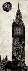 STAMPA ARTISTICA LUNA SOPRA Londra - Foto 1 di 1
