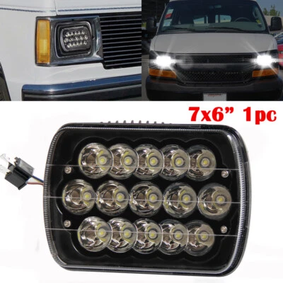 7''x6'' LED Headlight Headlamp For Chevy Express Cargo Van 1500 2500 3500 Truck - Image 1 of 4
