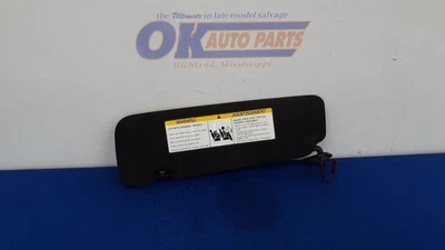 2013 BMW M6 F13 COUPE OEM PASSENGER RIGHT SUN VISOR BLACK ALCANTARA - Image 1 of 4