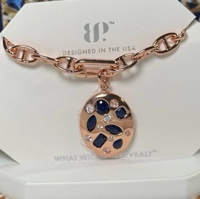 Collar enchapado en oro rosa Bomb Party septiembre 2025 A Hidden Halo NK82631 Foto 1 de 2