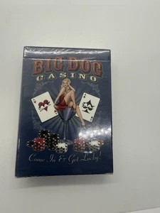 BIG DOGS Brand New Sealed Playing Cards 'Casino' 'Play to Win' - Picture 1 of 2