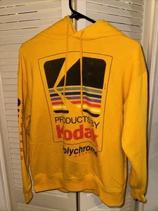 Sudadera con capucha Kodak 2018 Products By Kodak Polychrome Graphics para adultos - pequeña - amarilla - Imagen 1 de 24