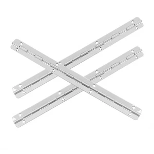 3 Pcs Continuous Folding Hinges Wooden Box for Furniture Hardware Accessories - Picture 1 of 12