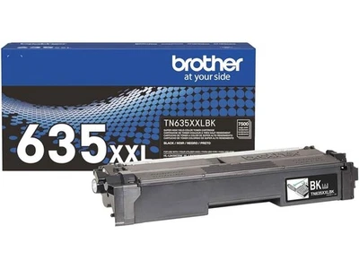 Brother Genuine TN635XXLBK Super High Yield Black Toner Cartridge, 1 Pack - Image 1 of 4