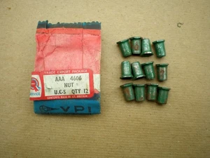 12 NUTS - BMC Classic Car Part no. AAA 4606. In original packet. - Picture 1 of 1