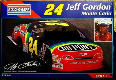1995 Monogram Jeff Gordon #24 model kit sealed Dupont Chevrolet Monte Carlo READ - Image 1 of 4